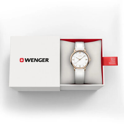 Wenger Urban Donnissima Quartz 60.1721.119 (+ bracelet de rechange)
