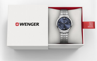 Wenger Urban Donnissima Quartz 60.1721.120 (+ bracelet de rechange)