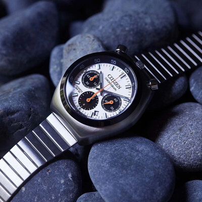 Citizen Sports Bullhead Challenge Timer Tsuno Quartz Chronograph AN3660-81A