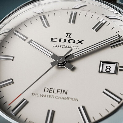 Edox Delfin The Original 1961 Automatic 80143-3m-ain Delfin re-edition 65th Anniversary Limited Edition 265pcs (+ bracelet de rechange)