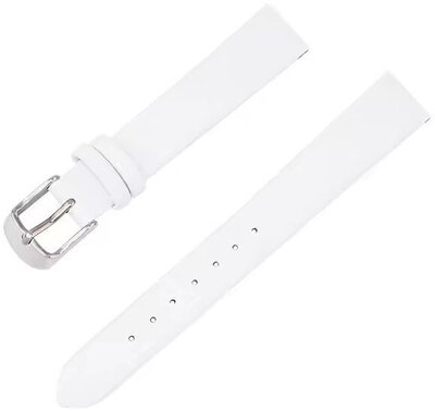 bracelet en cuir Ricardo Vicenza, blanc, Quick Release