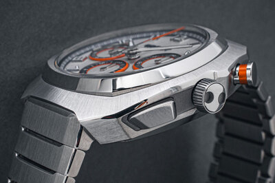 Robot Robotic One Silver 2501ST01 Automatic Chronograph (+ bracelet de rechange)
