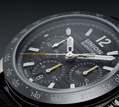 Union Glashütte Belisar Chronograph Sport D014.927.11.057.00 (+ bracelet de rechange)