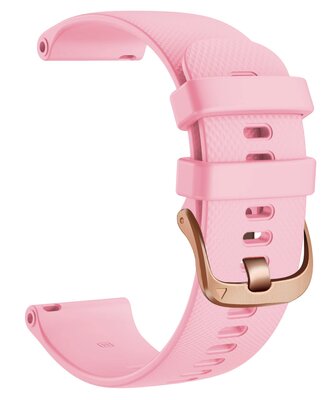 bracelet en silicone Ricardo Aprica 20mm, Pink, Quick Release