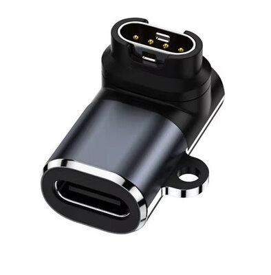 Adaptateur USB-C pour montres Garmin, coudé