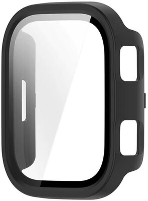 Housse de protection (pro Amazfit Bip Max), plastique, noir + verre