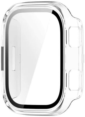 Housse de protection (pro Amazfit Bip Max), plastique, transparent + verre