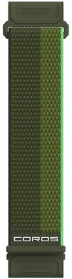 bracelet en nylon Coros (pour Vertix 2), vert, QuickFit