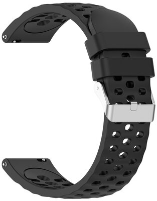 Bracelet en silicone Amazfit 20 mm (pro Active 3 Premium), Black