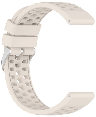 Bracelet en silicone Amazfit 20 mm (pro Active 3 Premium), Cream