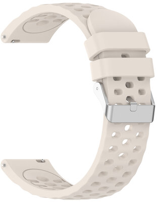 Bracelet en silicone Amazfit 20 mm (pro Active 3 Premium), Cream