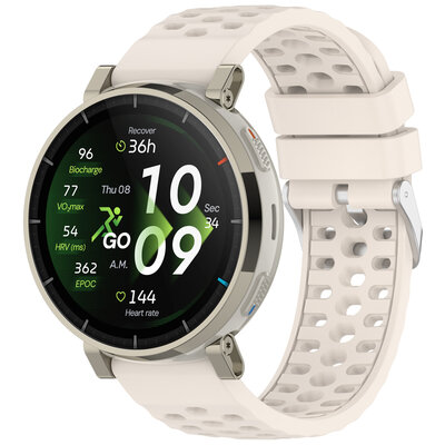 Bracelet en silicone Amazfit 20 mm (pro Active 3 Premium), Cream