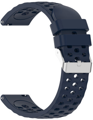 Bracelet en silicone Amazfit 20 mm (pro Active 3 Premium), Dark Blue