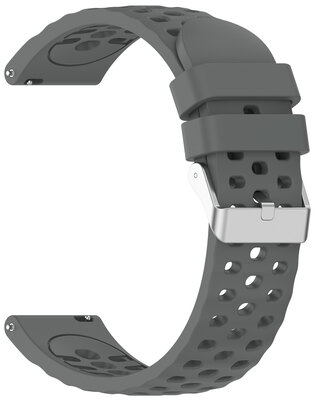 Bracelet en silicone Amazfit 20 mm (pro Active 3 Premium), Grey