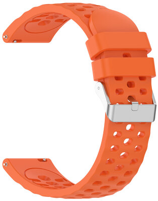 Bracelet en silicone Amazfit 20 mm (pro Active 3 Premium), Orange