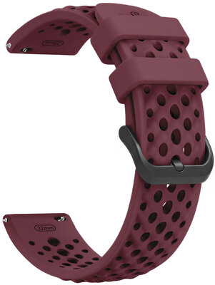 Bracelet en silicone Amazfit 22 mm (pro Active Max), Burgundy