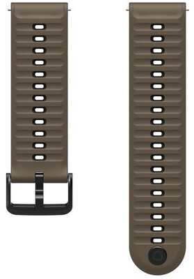 Bracelet en silicone Coros (pro Nomad), brun, Quick Release