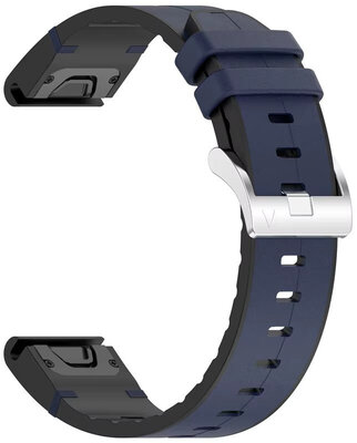 bracelet en cuir Ricardo Cogne 22mm, Blue, QuickFit