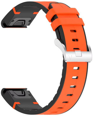 bracelet en cuir Ricardo Cogne 26mm, Orange, QuickFit