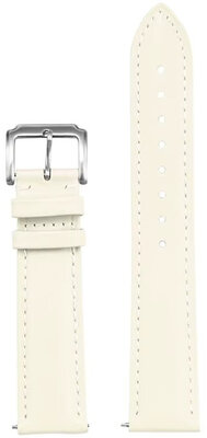 bracelet en cuir Ricardo Folgaria, White, Quick Release