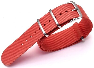 Bracelet en nylon Ricardo Kronplatz, rouge V2, NATO