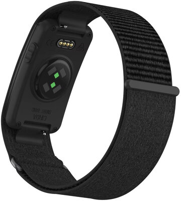bracelet en nylon Ricardo La Thuile (pour Garmin CIRQA), Black, L/XL, pour le bras