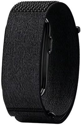 bracelet en nylon Ricardo La Thuile (pour Garmin CIRQA), Black, L/XL