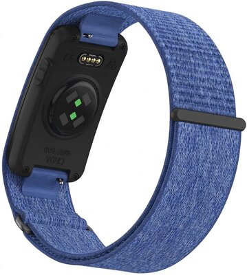 bracelet en nylon Ricardo La Thuile (pour Garmin CIRQA), Blue, L/XL, pour le bras