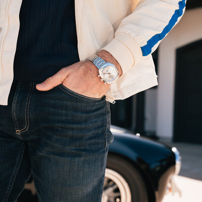 Bulova Archive Series "Shelby" Racer Chronograph Quartz 96K118 Limited Edition 9999pcs (+ bracelet de rechange)