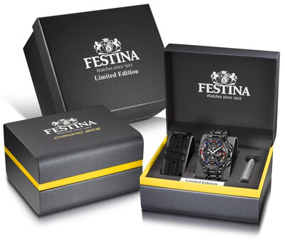 Festina Chrono Bike 20796/1 UK Limited Edition 1000pcs (+ bracelet de rechange)