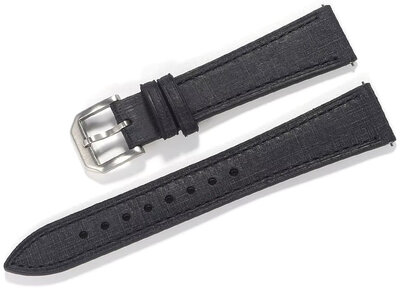 Bracelet en cuir Ricardo Adria premium 20mm, Black, Quick Release