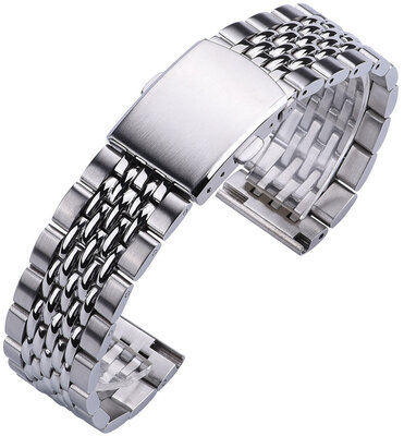 Bracelet en acier Ricardo Garda premium, Silver, Quick Release