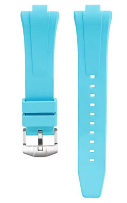 Bracelet en silicone Ricardo Tropea premium 9mm (pro Citizen), Blue