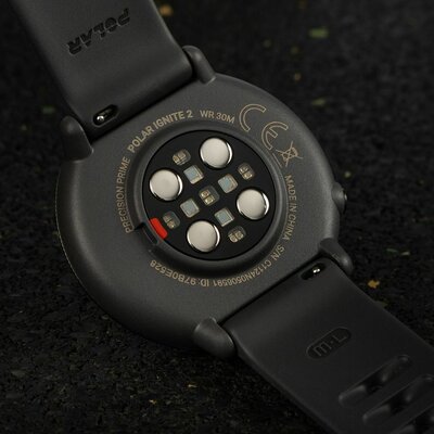 Polar Ignite 2 Night Black, taille S-L