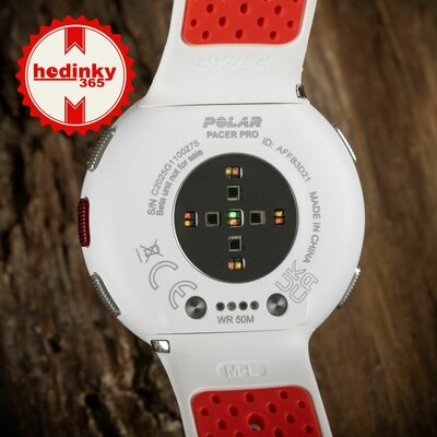 Polar Pacer Pro Snow White, taille S-L