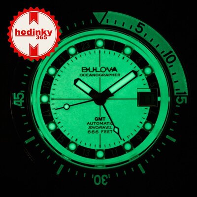 Bulova Oceanographer Devil Diver GMT Automatic 98B407