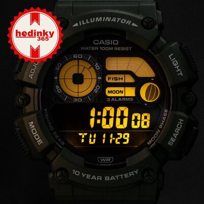 Casio Collection Fishing Gear WS-1500H-3BVEF