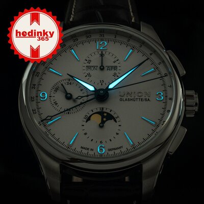Union Glashütte Belisar Chonograph Moon Phase D014.425.16.017.00