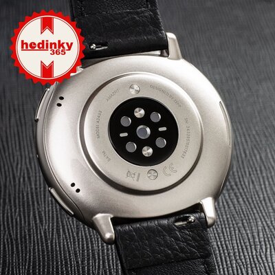 Amazfit Active 2 Premium (Round) Black Leather (+bracelet de rechange)