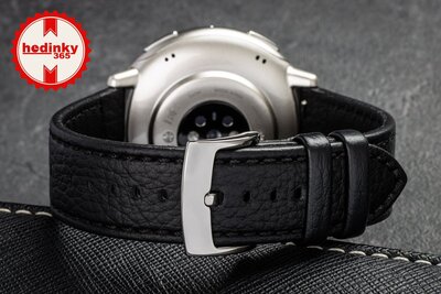 Amazfit Active 2 Premium (Round) Black Leather (+bracelet de rechange)