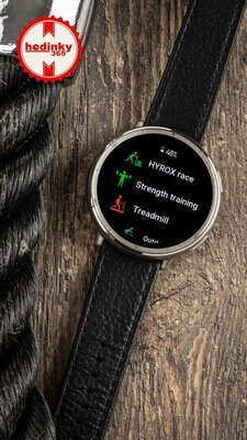 Amazfit Active 2 Premium (Round) Black Leather (+bracelet de rechange)