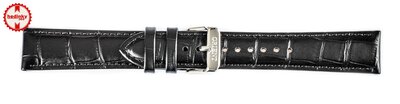 Bracelet en cuir Orient UL020018J0 20mm (pour le modèle RA-AP01), noir