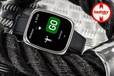 Amazfit Active 2 (Square) Black Leather (+bracelet de rechange)