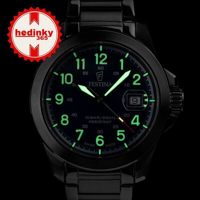 Festina Swiss Made Field 20081/2 (+ 2 bracelets de rechange)