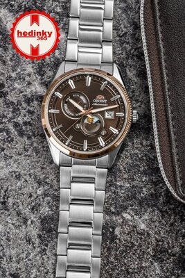 Orient Contemporary Stretto Sun & Moon Automatic RA-AK0313Y30B